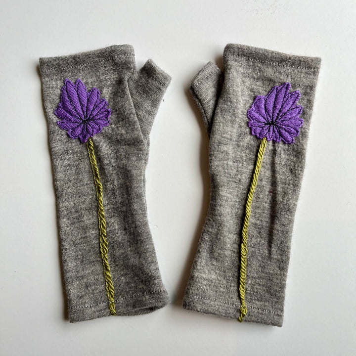 Fingerless Cashmere Gloves "Mum"