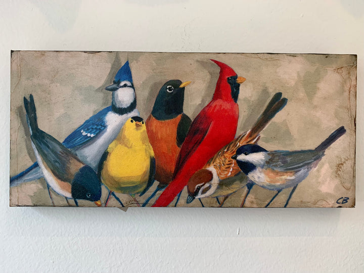 Art Plaque | Songbirds