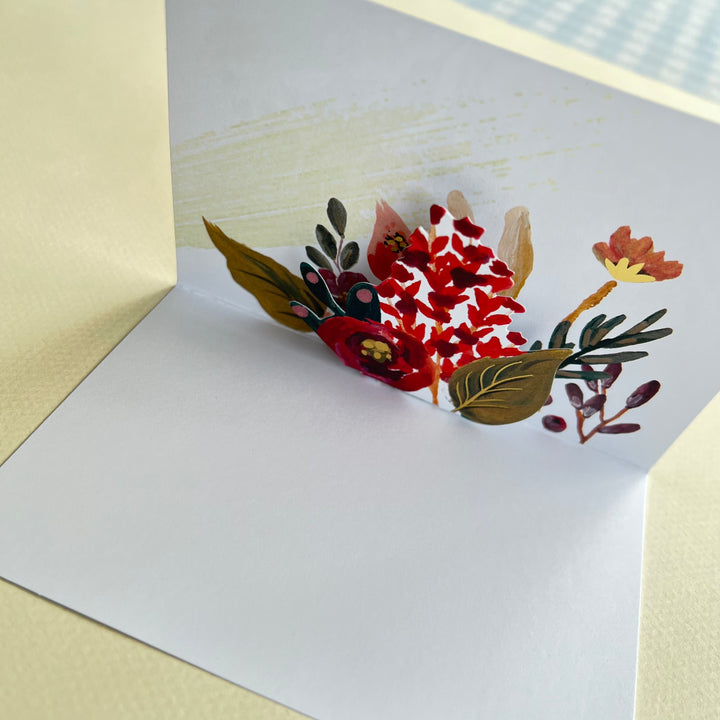 Boxed Blank Pop-Up Cards "Floral"
