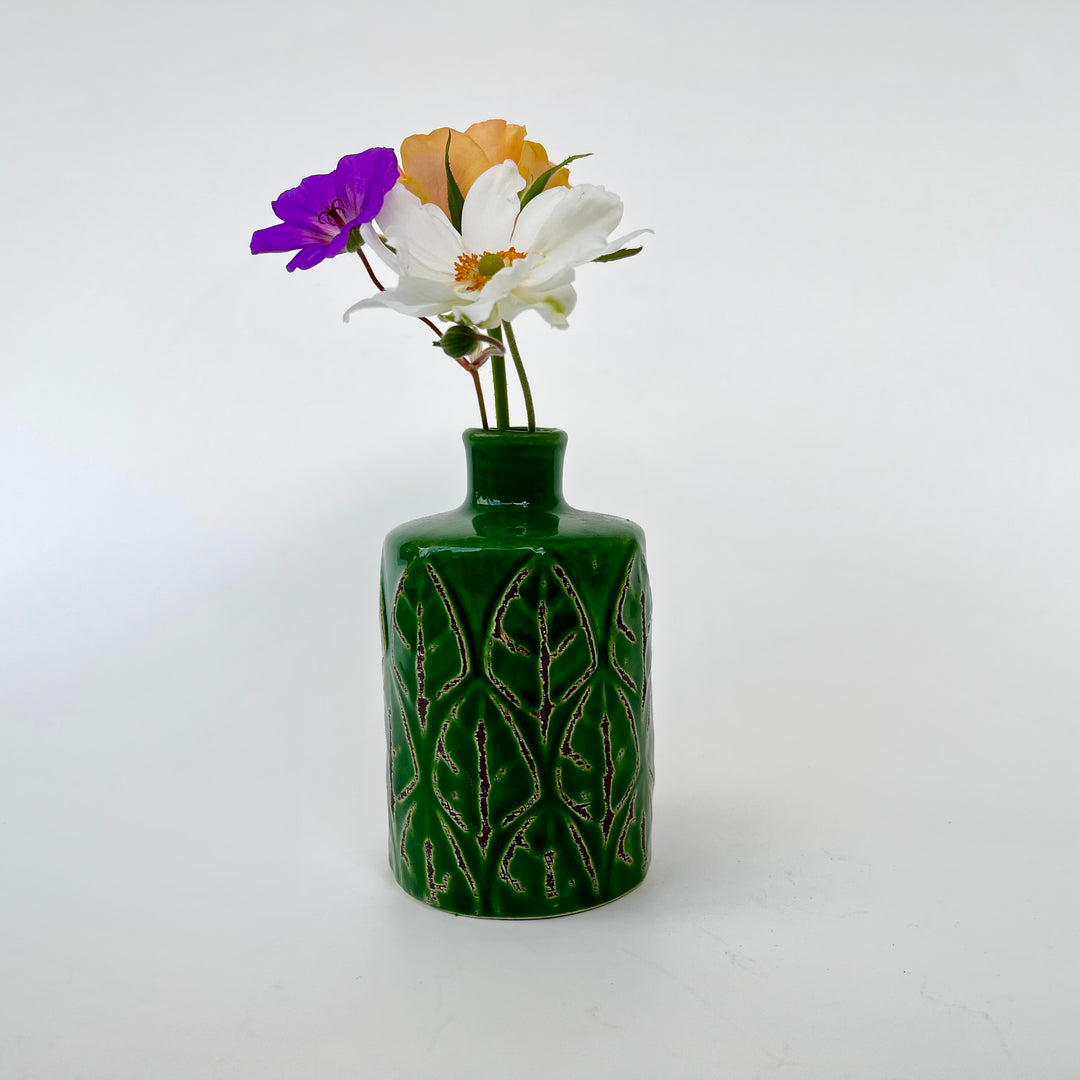 Green Ceramic Bud Vases | Sale
