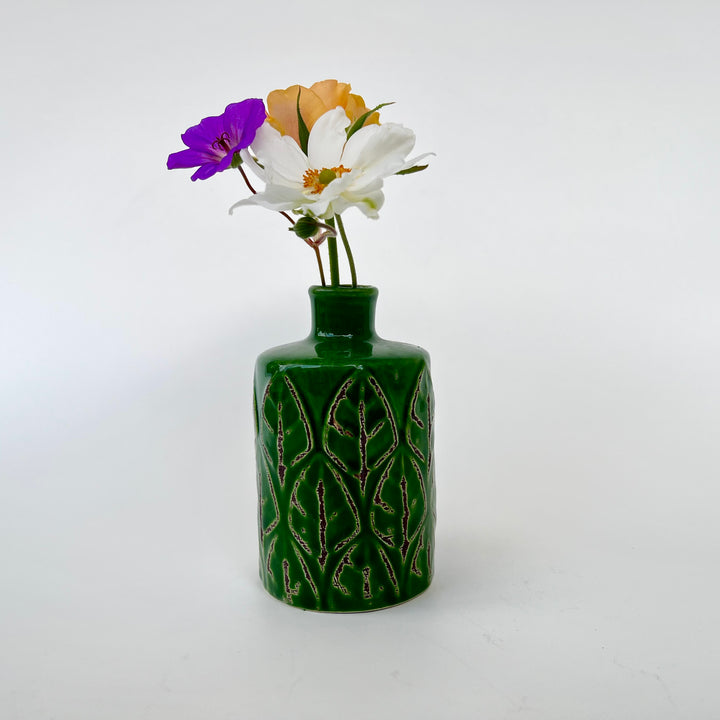 Green Ceramic Bud Vases | Sale