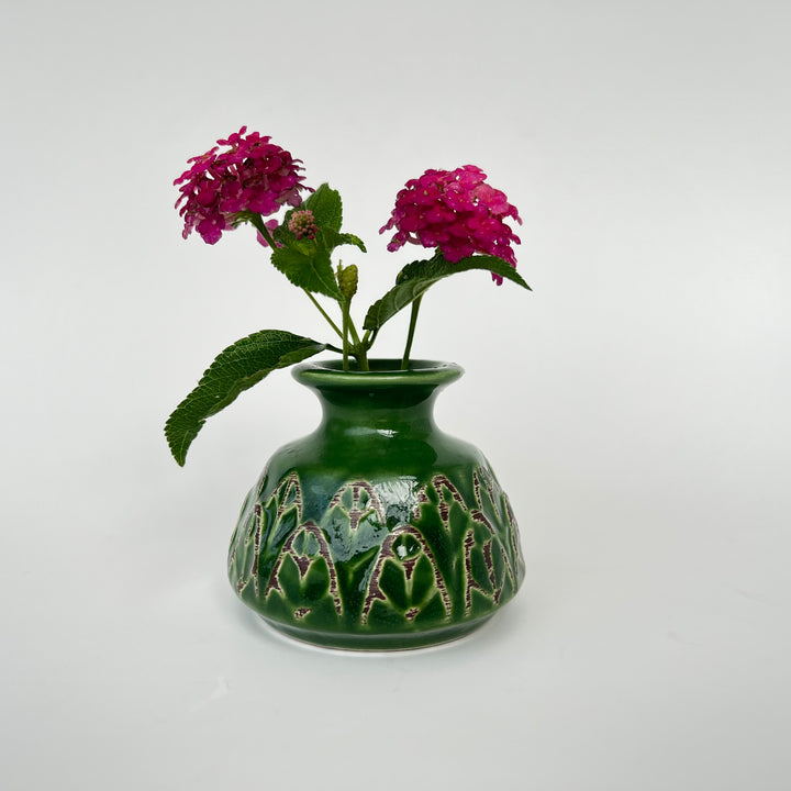 Green Ceramic Bud Vases | Sale