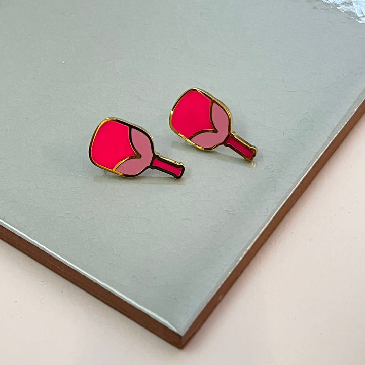 Pickleball Stud Earrings