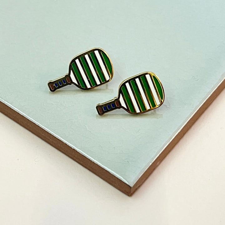 Pickleball Stud Earrings