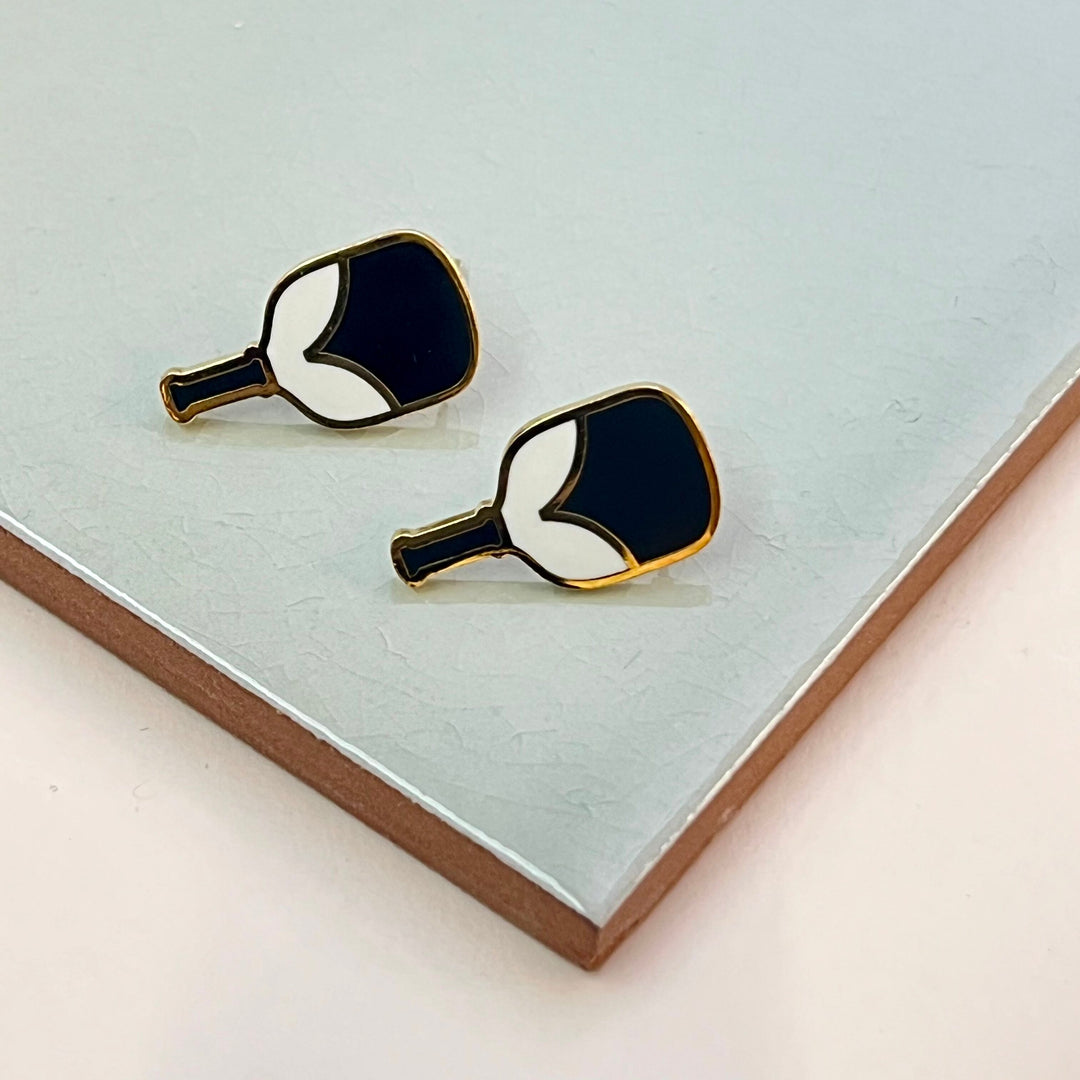 Pickleball Stud Earrings