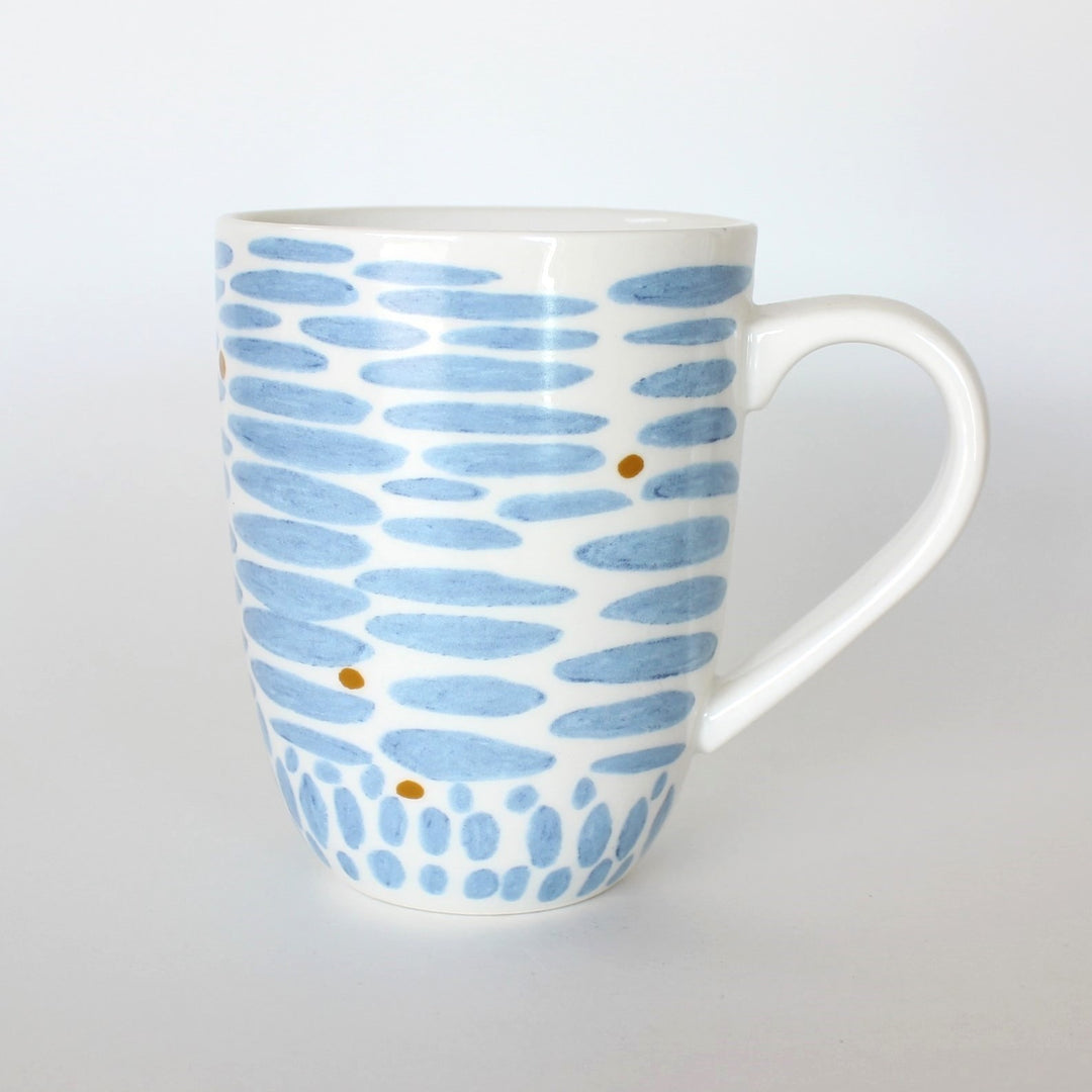 Porcelain Patterned Mugs