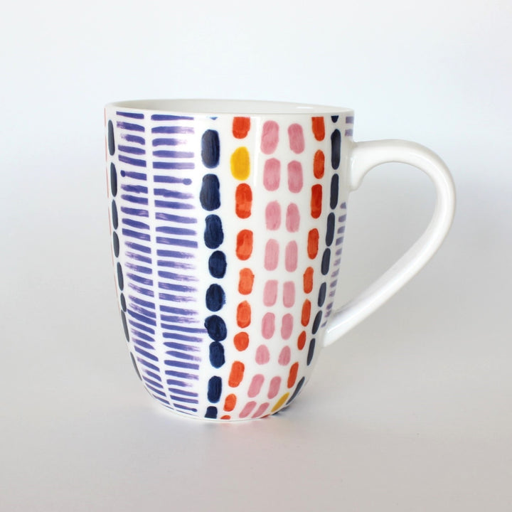 Porcelain Patterned Mugs