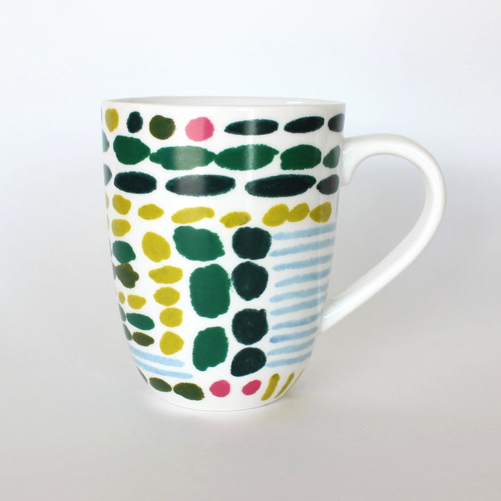 Porcelain Patterned Mugs