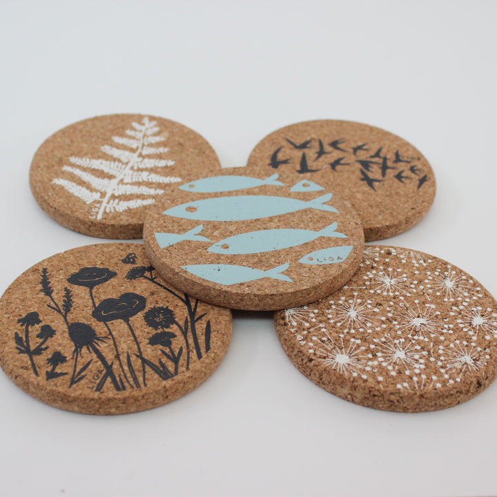 Cork Coasters | Dandelion