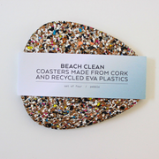 Beach Clean Pebble Coasters | Set of 4