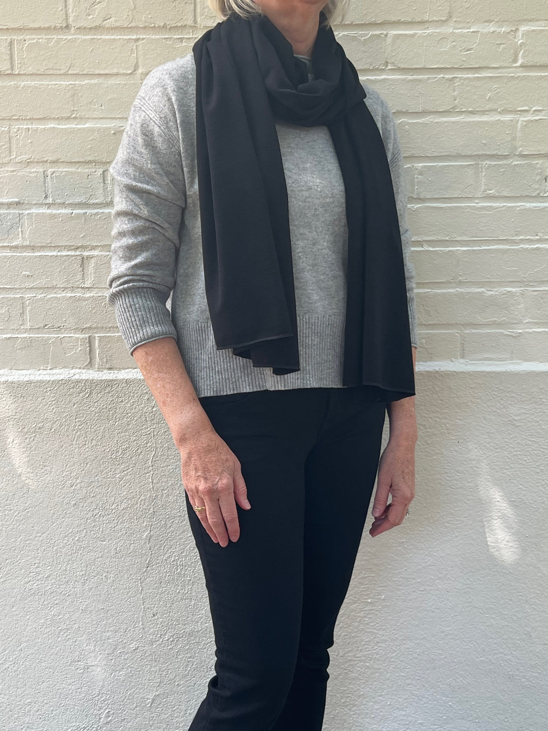 London Knit Oblong Scarf