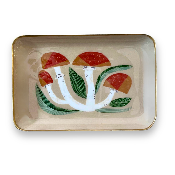 Metal Trays | Mushrooms