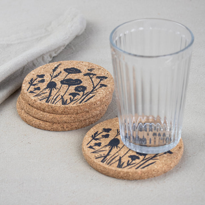 Cork Coasters | Wildflower