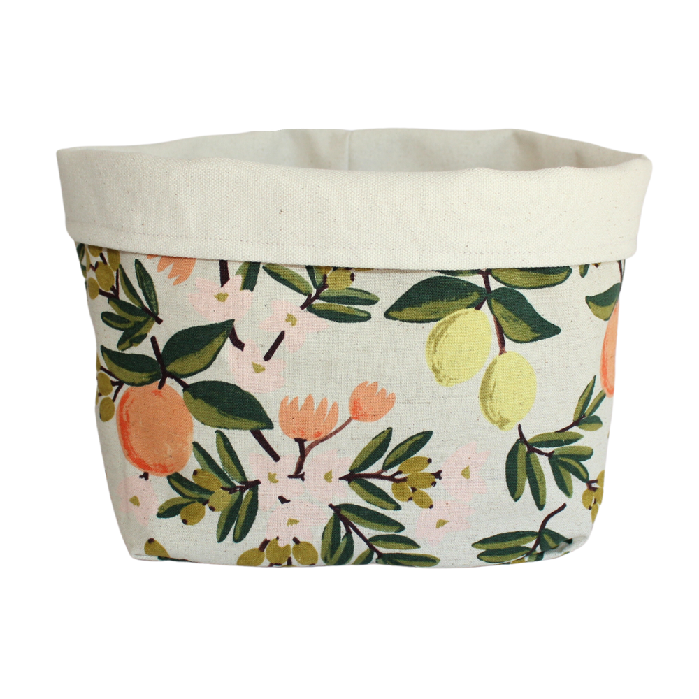 Canvas Storage Baskets Medium