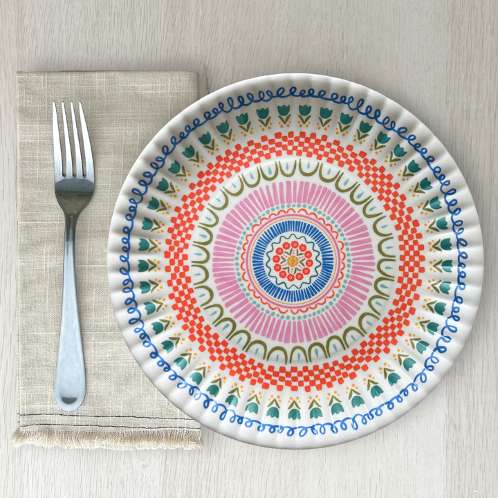 Melamine "Paper" Plates | Folk Nouveau