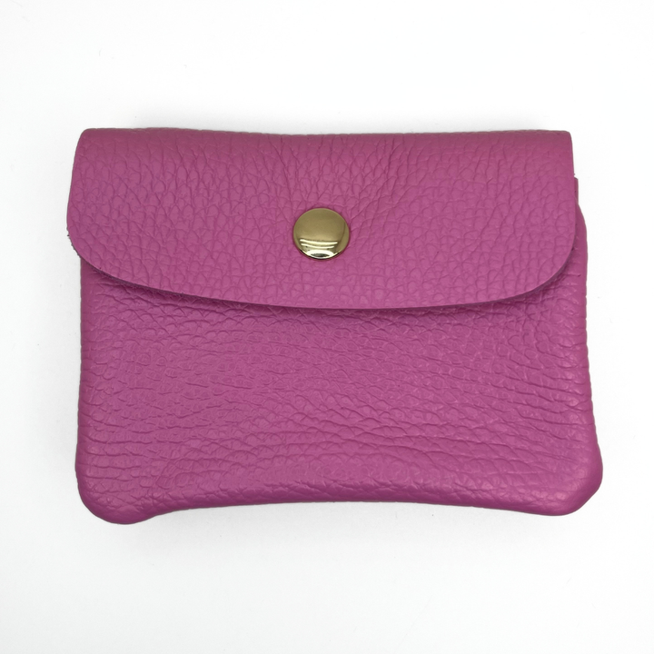 Italian Leather Mini Coin Wallet