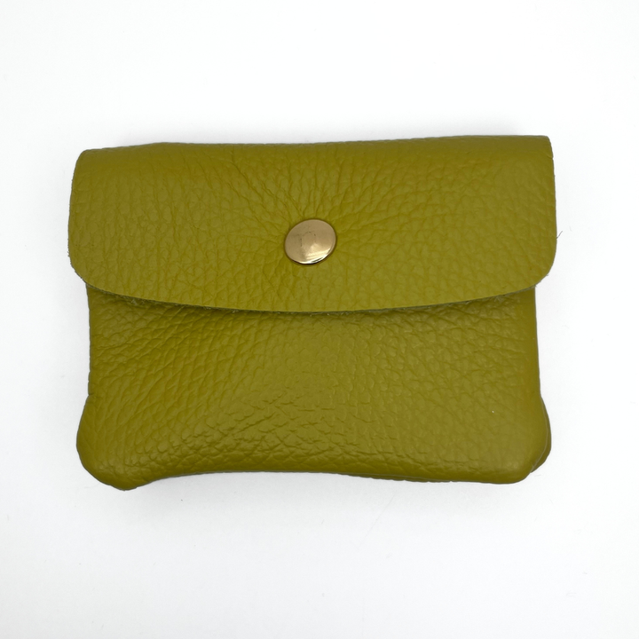 Italian Leather Mini Coin Wallet
