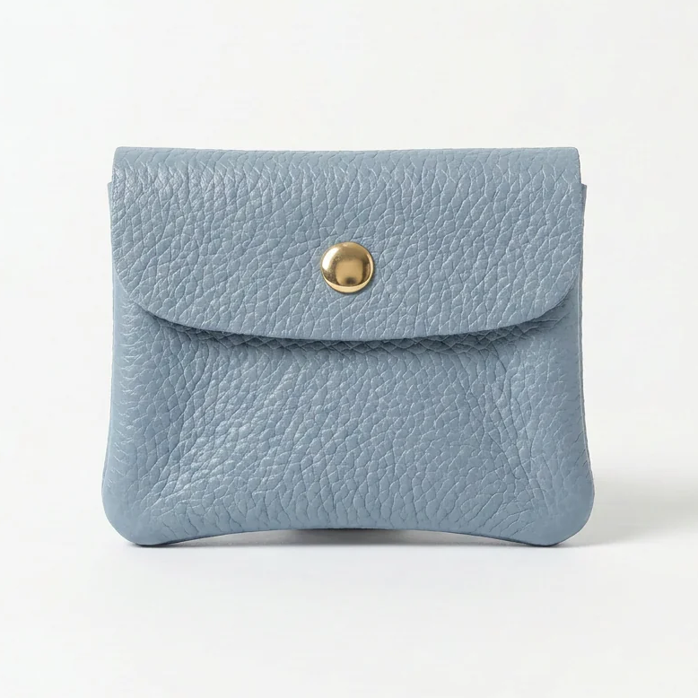 Italian Leather Mini Coin Wallet