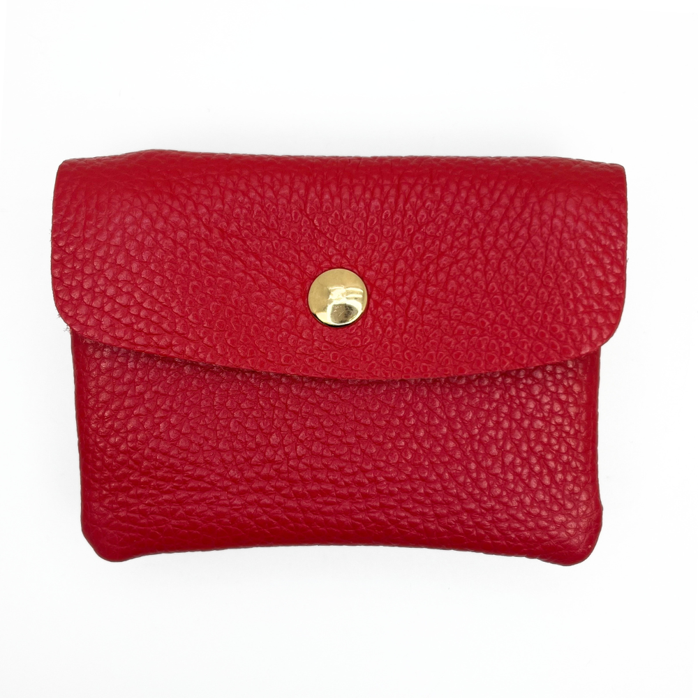 Italian Leather Mini Coin Wallet