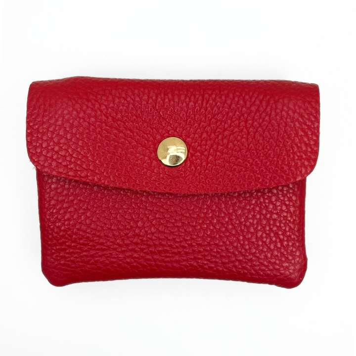 Italian Leather Mini Coin Wallet