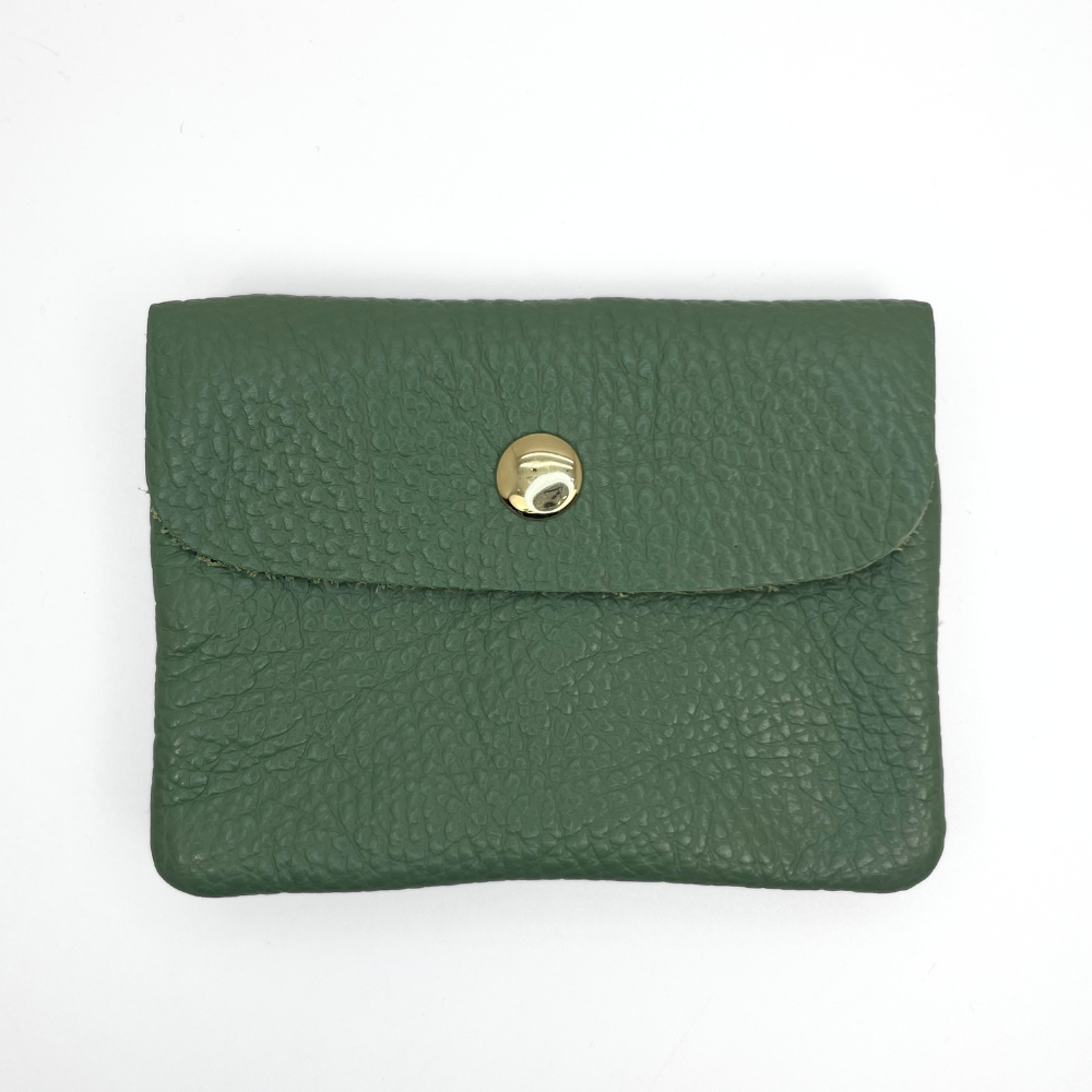 Italian Leather Mini Coin Wallet
