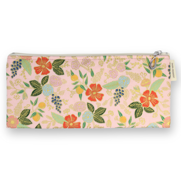 The Metallic Brush Pencil Bag