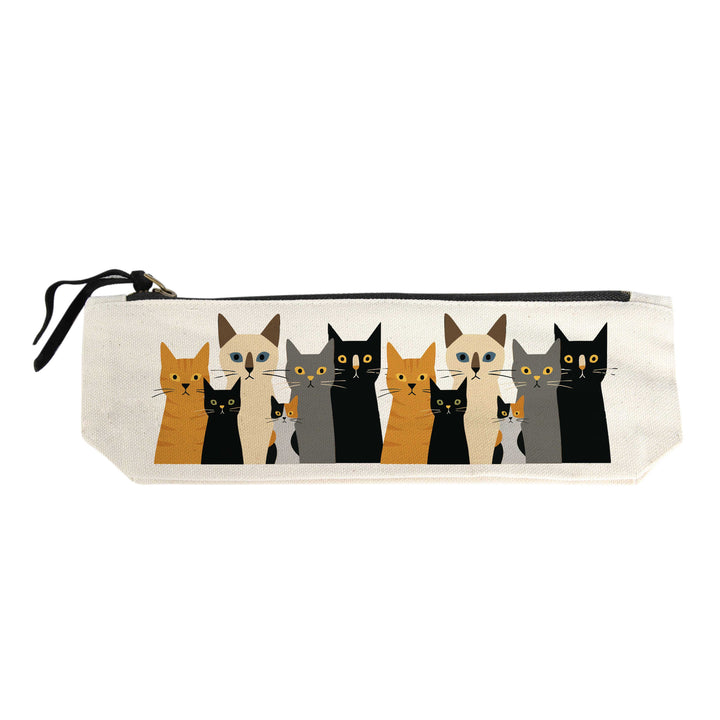 Canvas Pencil Pouch | Cats & Dogs
