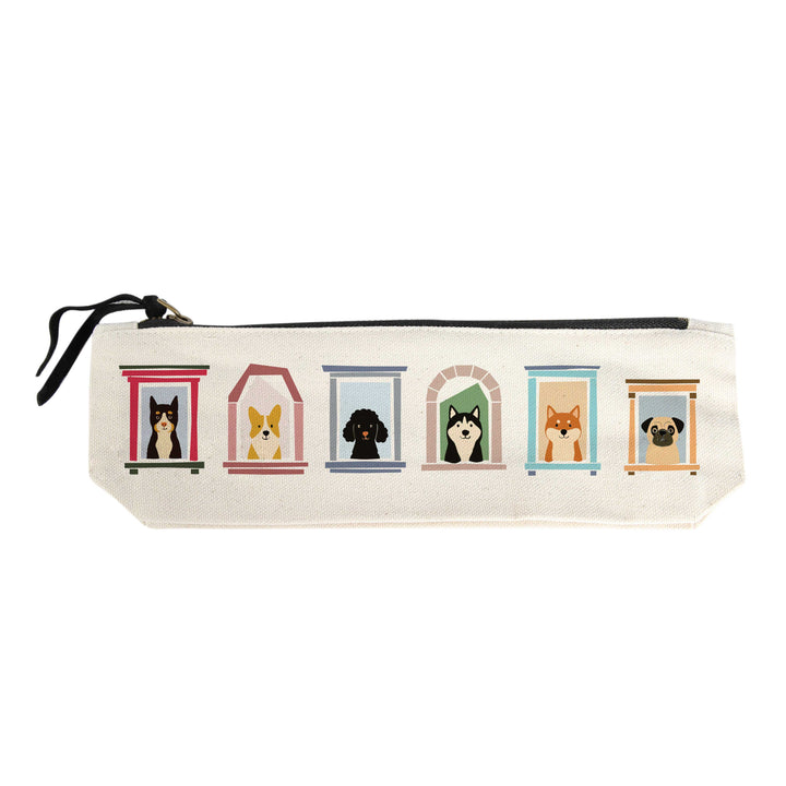 Canvas Pencil Pouch | Cats & Dogs