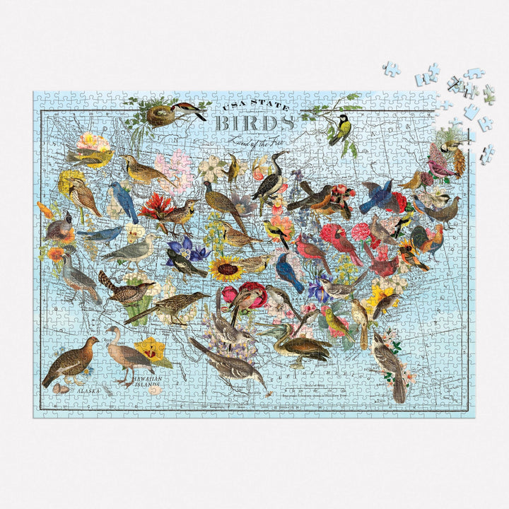 Puzzle | USA State Birds