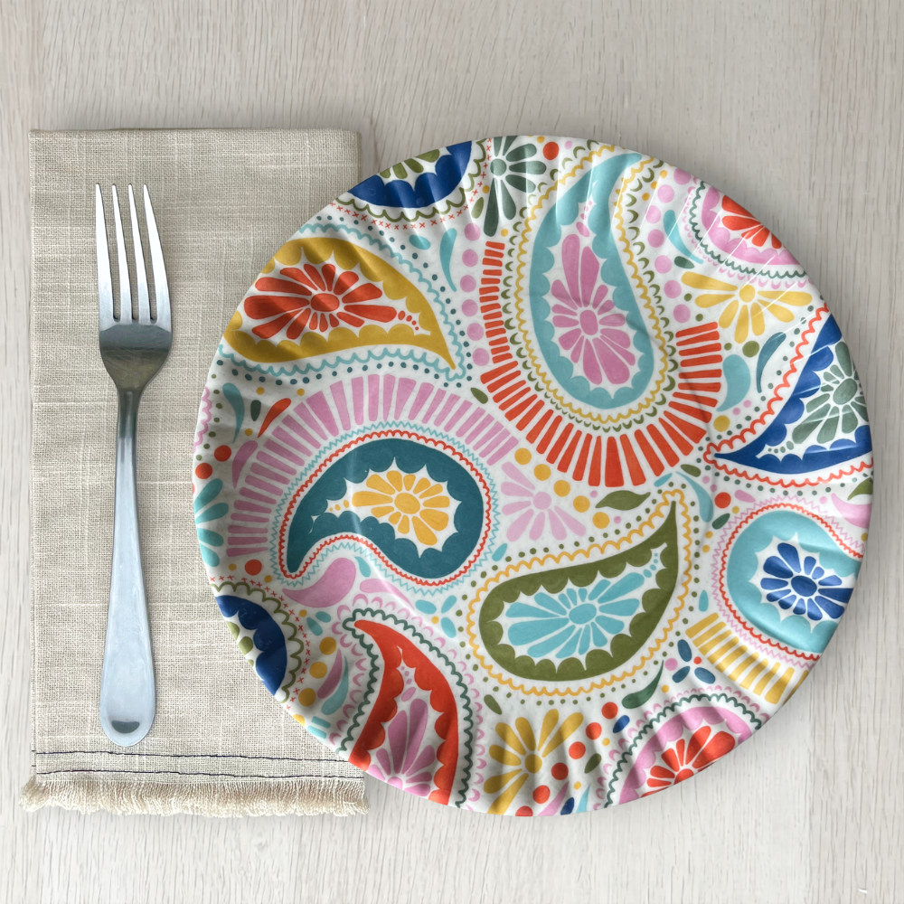Melamine "Paper" Plates | Folk Nouveau