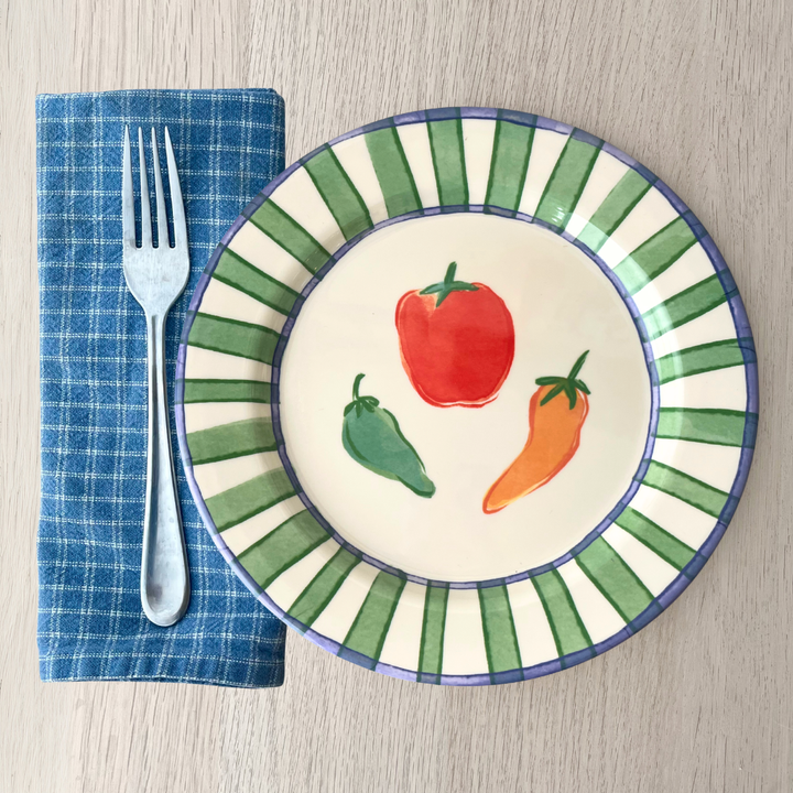 Melamine Plates | Terrazzo Italy 9"