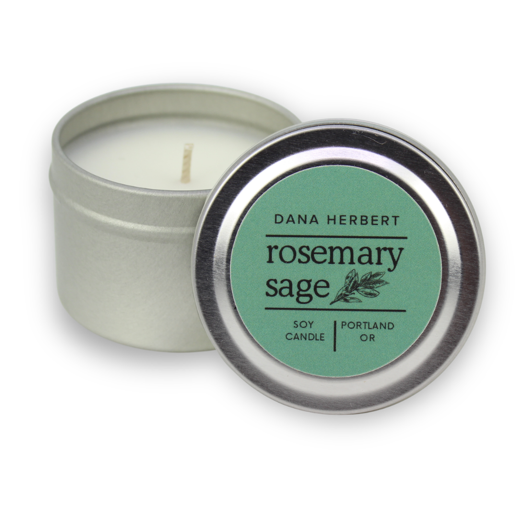 Dana Herbert Soy Candle Travel Tins | 2 oz