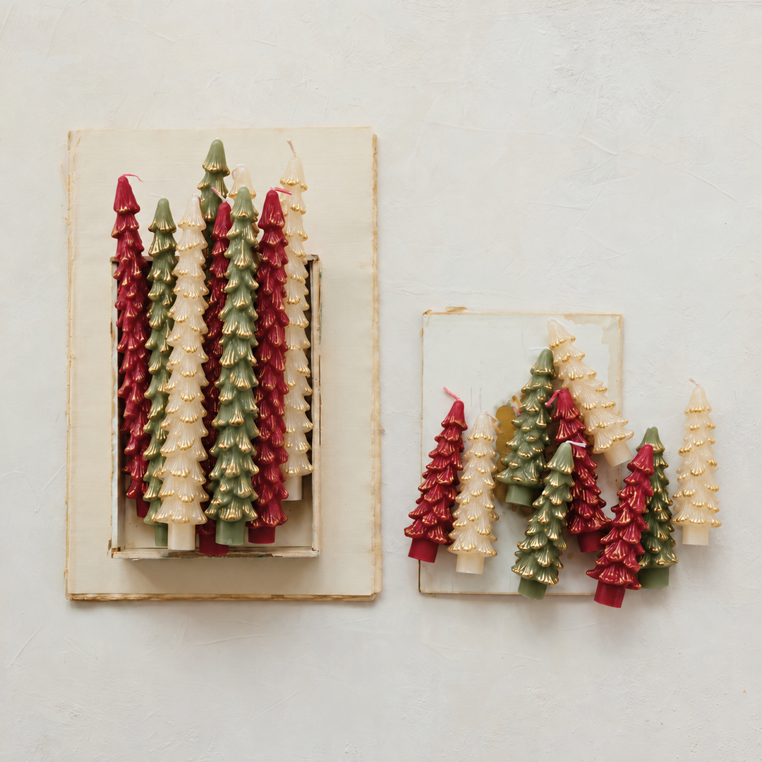 Taper Candles | Christmas Trees Tall
