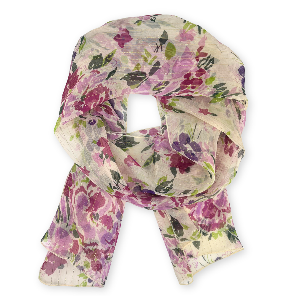 Silk Chiffon Scarf