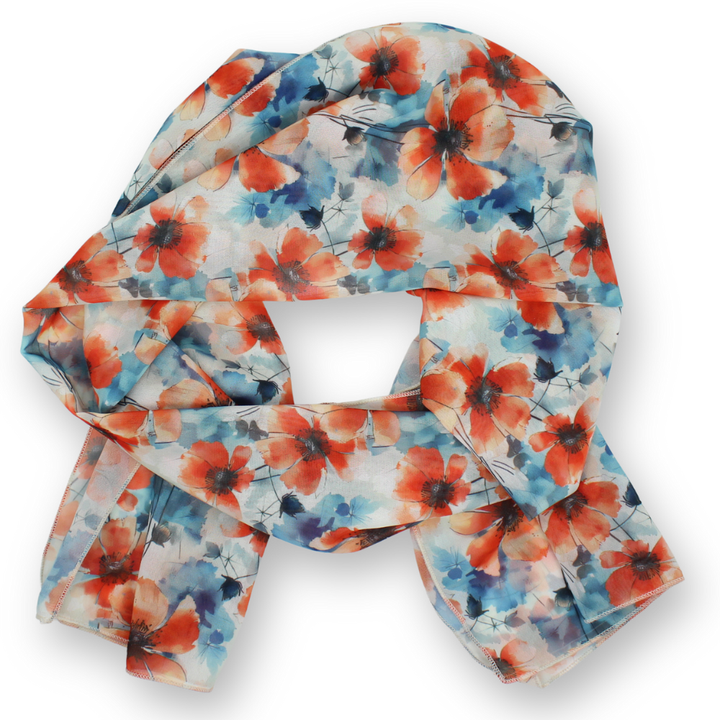 Chiffon Poly Scarf