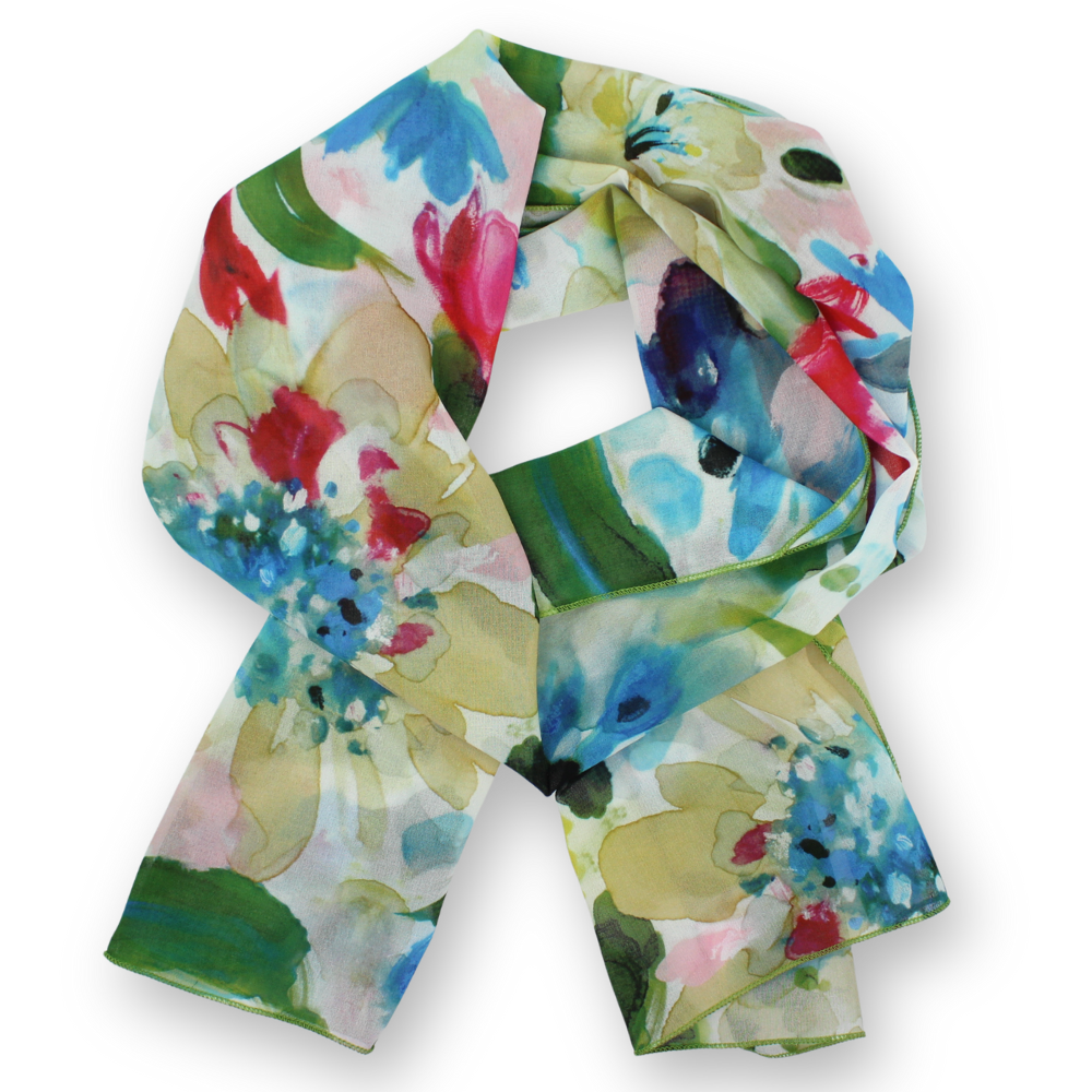 Chiffon Poly Scarf