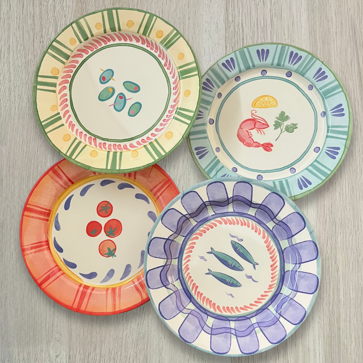 Melamine Plates | Terrazzo Italy 11.5"