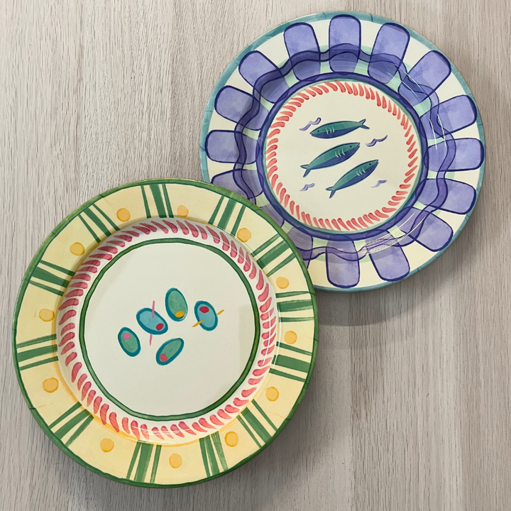 Melamine Plates | Terrazzo Italy 11.5"
