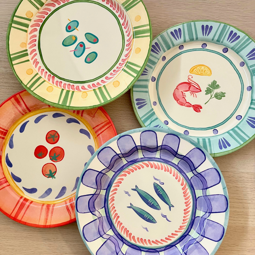 Melamine Plates | Terrazzo Italy 11.5"