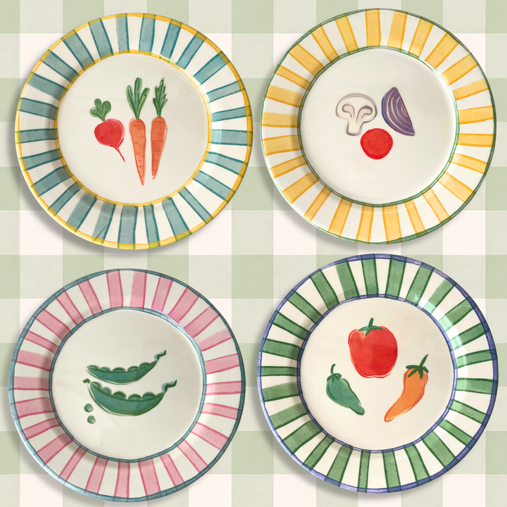 Melamine Plates | Terrazzo Italy 9"