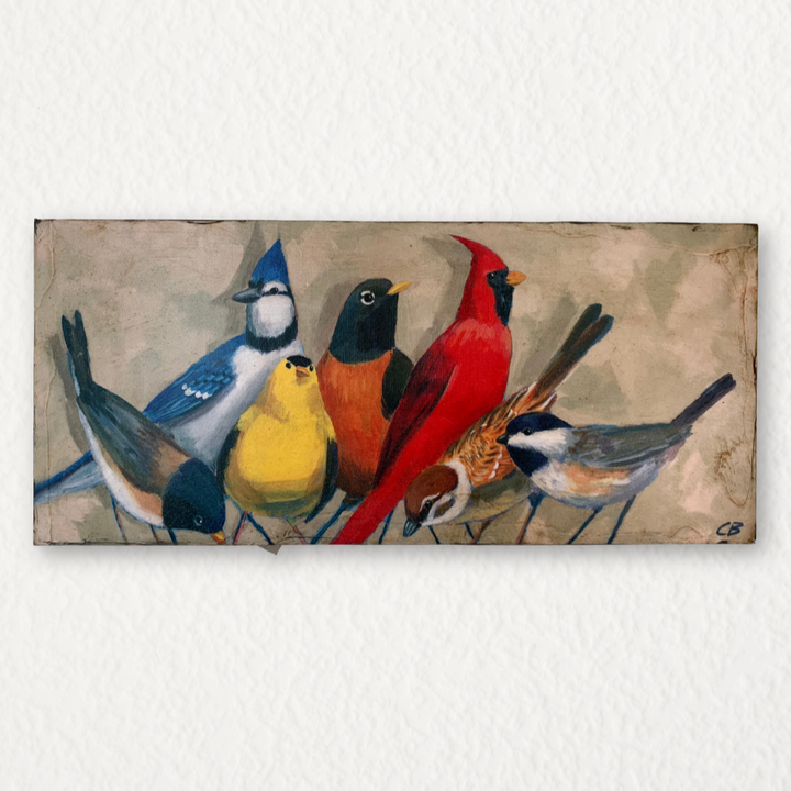 Art Plaque | Songbirds