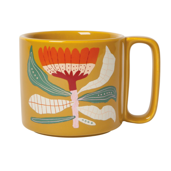 Mug | Midi Mustard Venus Floral