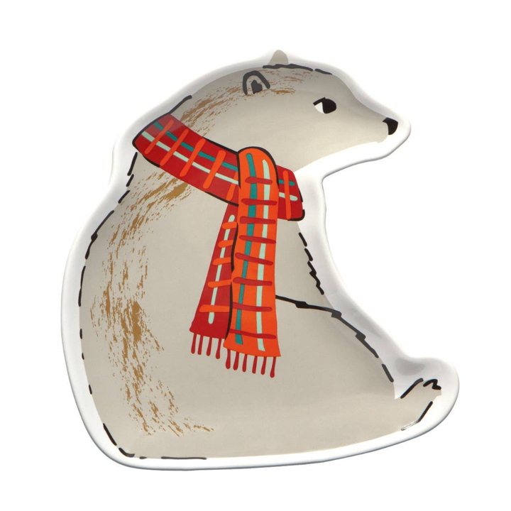 Ceramic Trinket Dish | Winter Polar Bear | Sale
