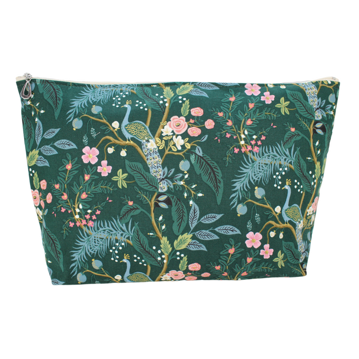 The Metallic XL Makeup Bag