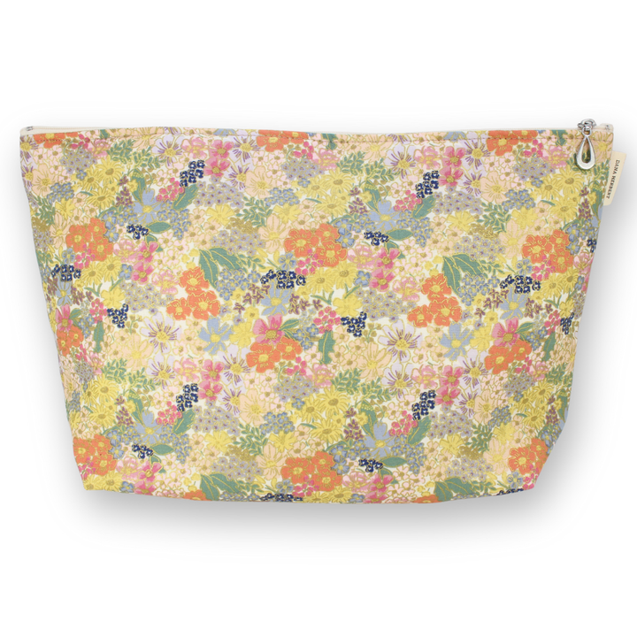 The Metallic XL Makeup Bag