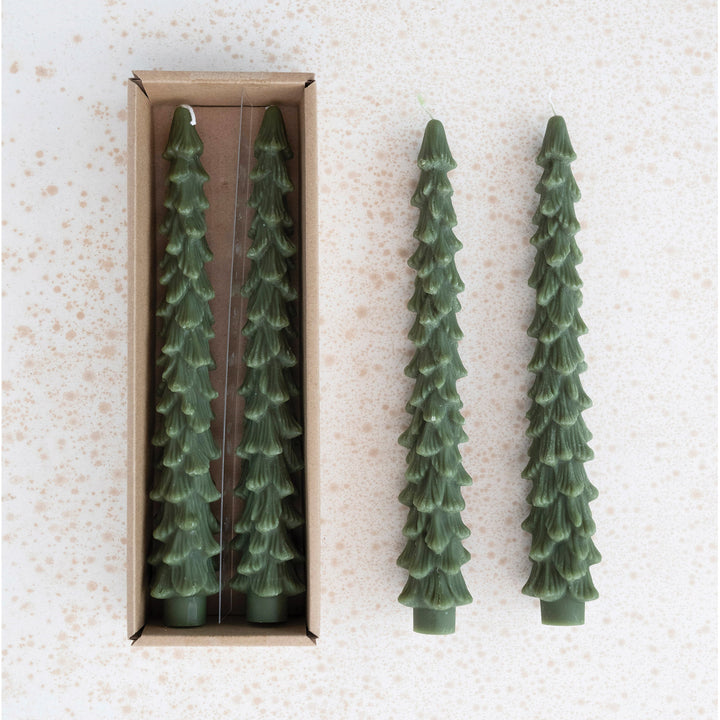 Taper Candles | Christmas Trees Tall