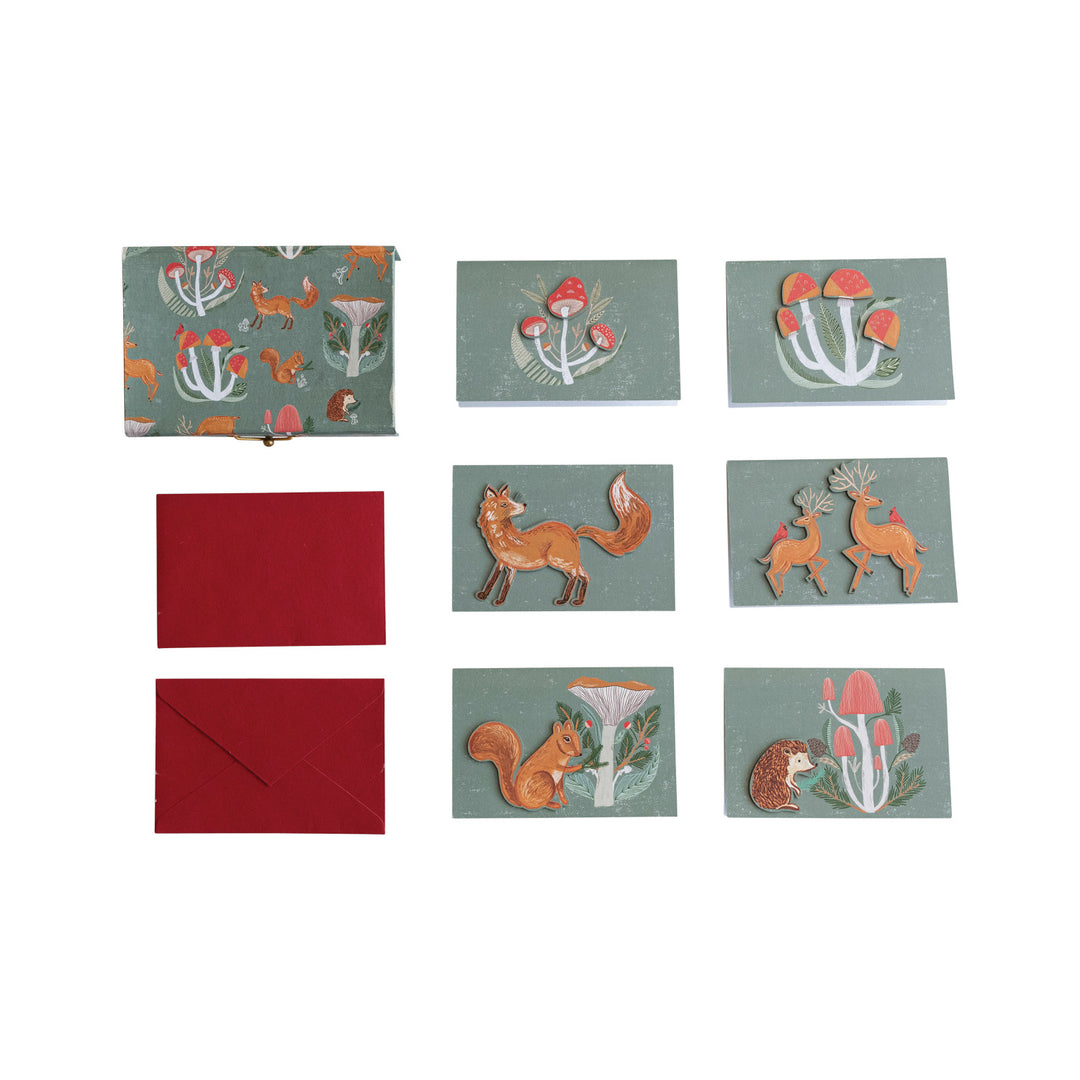 Boxed Cards | Woodland Forest Diecut