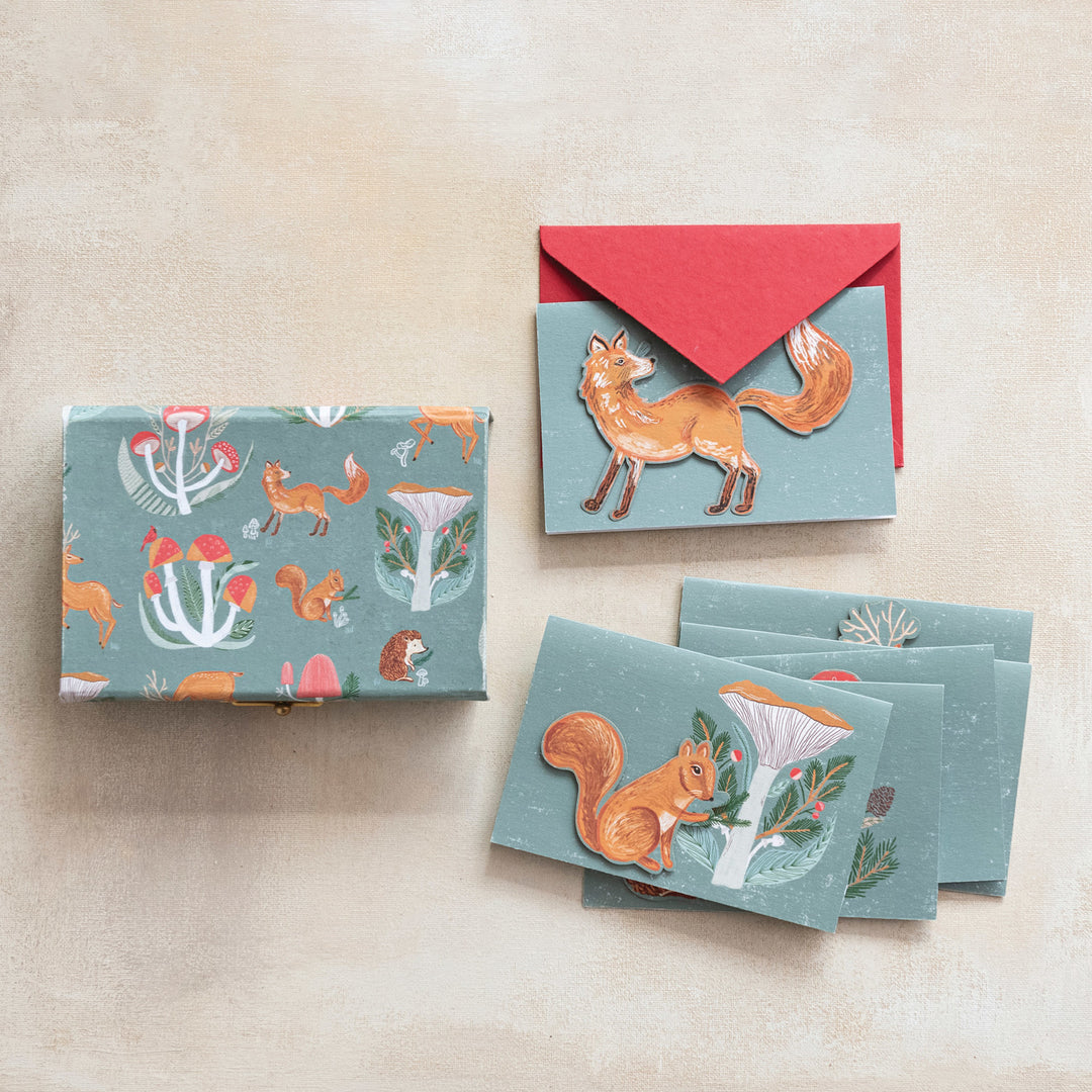 Boxed Cards | Woodland Forest Diecut