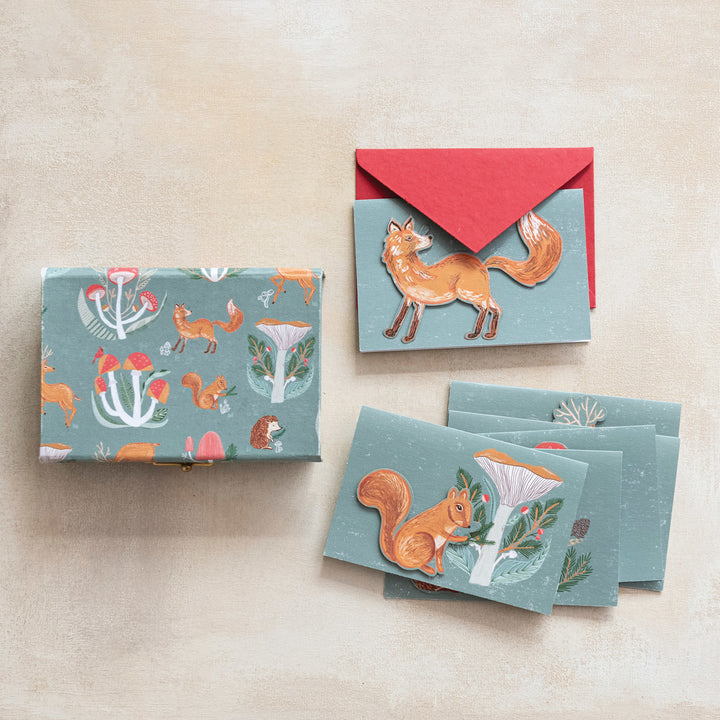 Boxed Cards | Woodland Forest Diecut