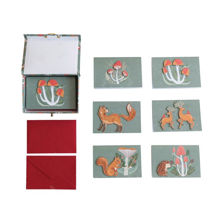 Boxed Cards | Woodland Forest Diecut